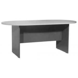 D Shape Writing Table (1200 mm)- Grey